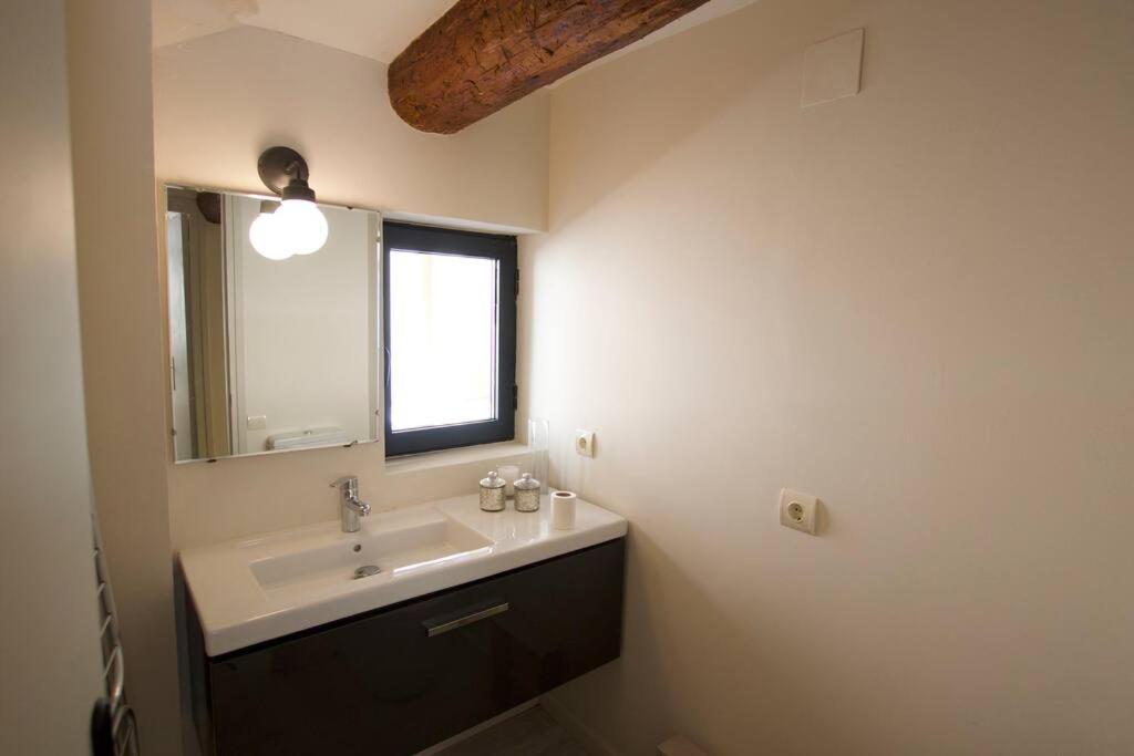 Apartament Central Amb Terrassa Alp Kültér fotó